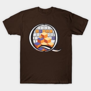 Qbert-y Keyboard T-Shirt